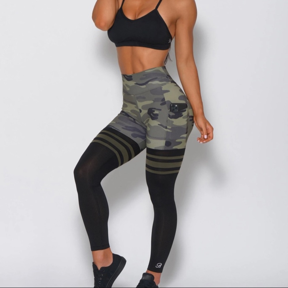 Bombshell Sportswear camo thigh high leggings